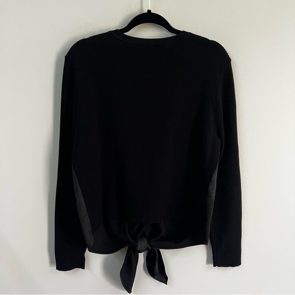 CAbi Style 4288 Crosstie Mixed Media Pullover Sweater - Picture 9 of 12